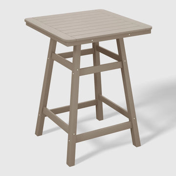Square Counter Table with Umbrella Hole (31” Top)