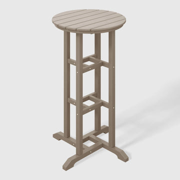 24” Round Bar Bistro Table (42” Height)