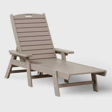 Chaise Lounge Chair with Armrests