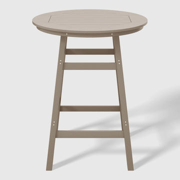 35” Round Bar Table with Umbrella Hole (42” Height)